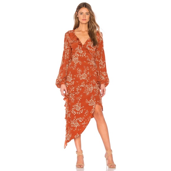 Capulet Dresses & Skirts - Capulet Pansy Wrap Dress Firework Floral Revolve